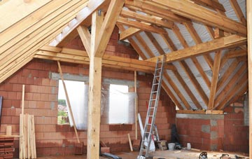 Llaingoch attic trusses